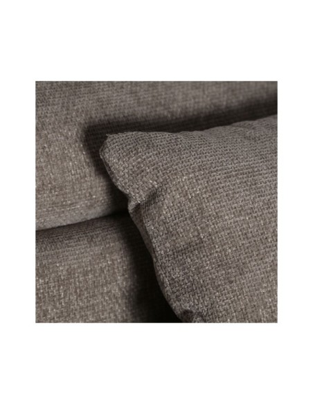 Sofá Esquinero CHENIES Módulo Central, Poliéster / Gris, Marrón - Kodu Home Design