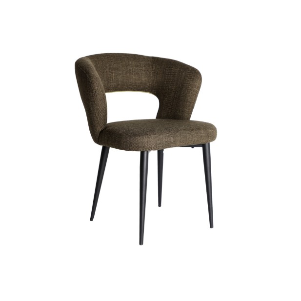 Silla FLAGNAC, Poliéster / Verde,...