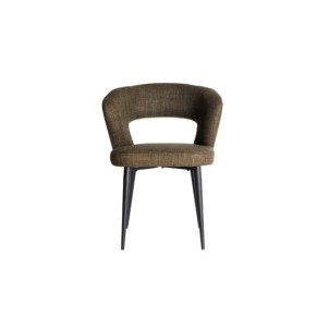 Silla FLAGNAC, Poliéster / Verde, Negro - Kodu Home Design 2