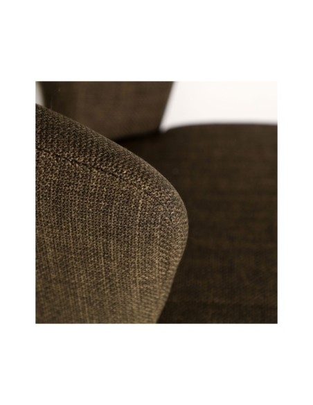 Silla FLAGNAC, Poliéster / Verde, Negro - Kodu Home Design