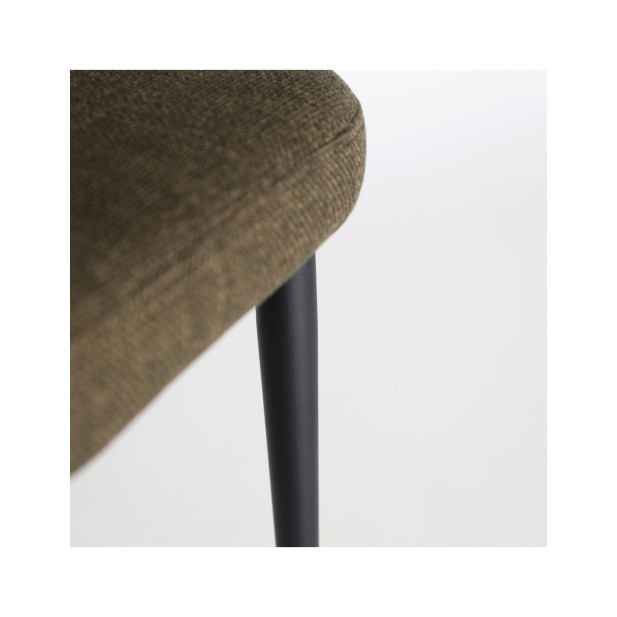 Silla FLAGNAC, Poliéster / Verde,...