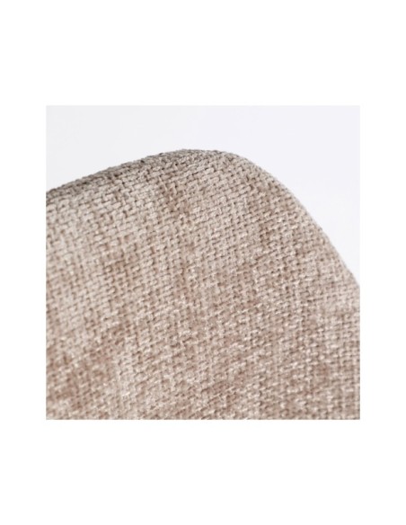 Silla LEYNHAC, Poliéster / Beige, Negro - Kodu Home Design