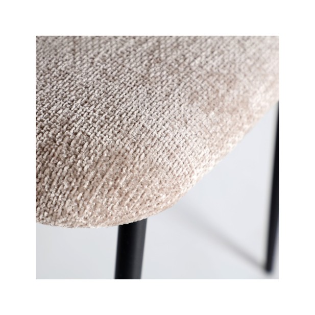 Silla LEYNHAC, Poliéster / Beige,...