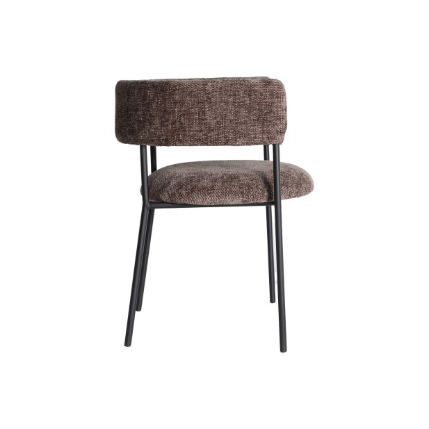 Silla ALLENC, Poliéster / Marrón,...