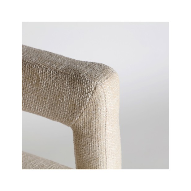 Silla VESTNES, Poliéster / Blanco -...