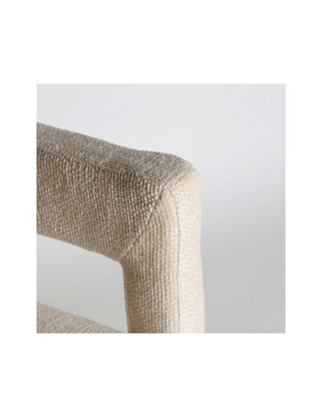 Silla VESTNES, Poliéster / Blanco - Kodu Home Design