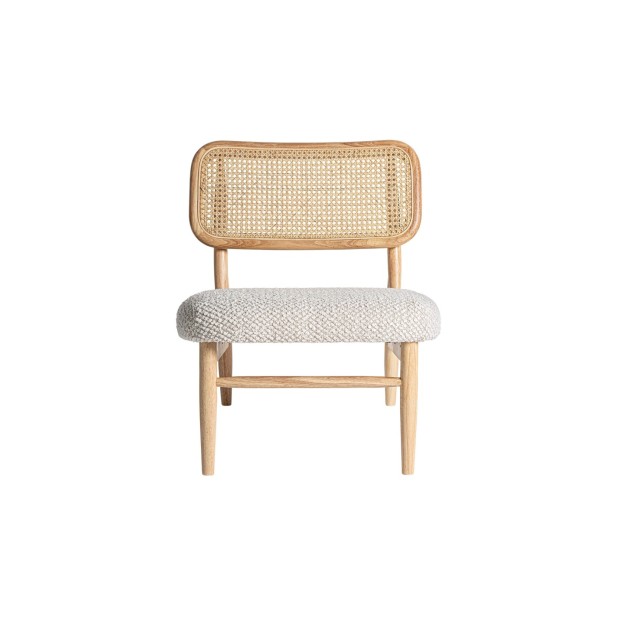 Silla GLASSUE, Ratán / Marrón, Blanco...