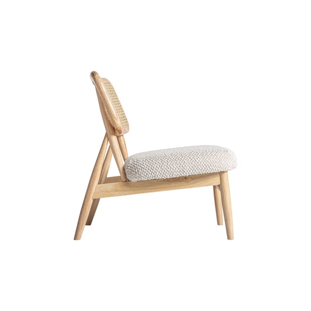 Silla GLASSUE, Ratán / Marrón, Blanco...