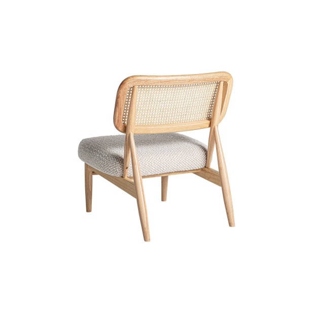 Silla GLASSUE, Ratán / Marrón, Blanco...