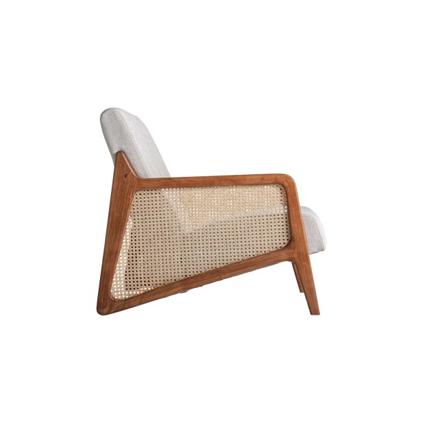 Sillón GITSBERG, Ratán / Marrón,...