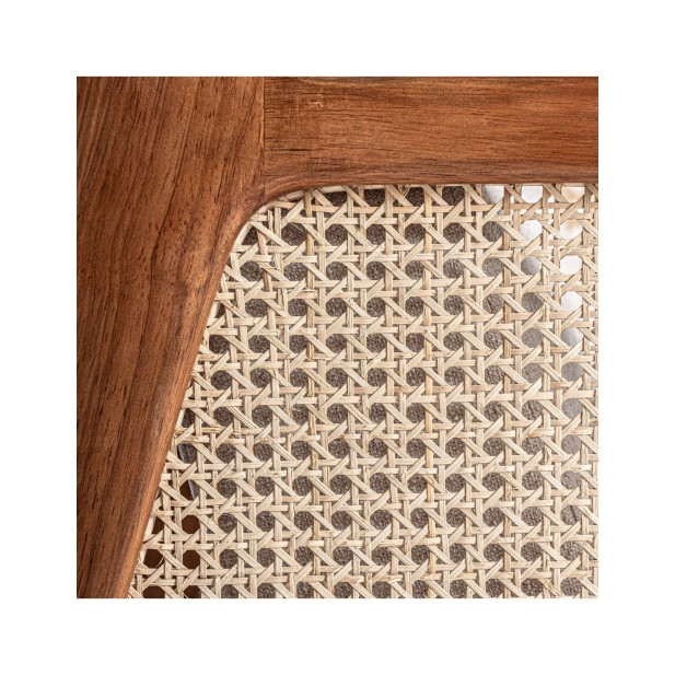 Sillón GITSBERG, Ratán / Marrón,...