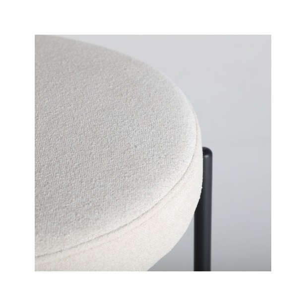 Silla BREVILLE, Poliéster / Blanco,...