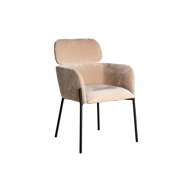 Silla CRESSE, Poliéster / Marrón,...