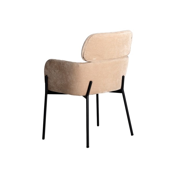 Silla CRESSE, Poliéster / Marrón,...