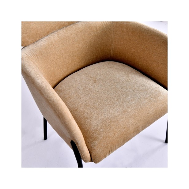 Silla CRESSE, Poliéster / Marrón,...