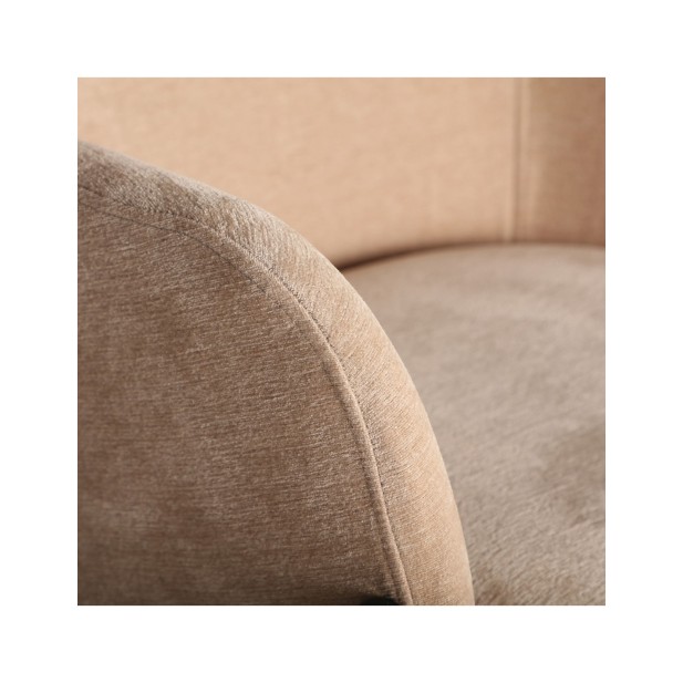 Silla CRESSE, Poliéster / Marrón,...