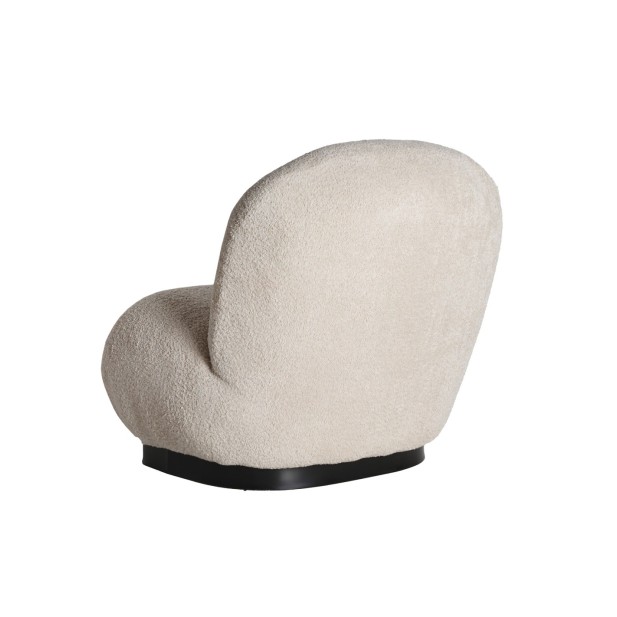 Sillón Bouclé LENAX, Algodón Bouclé /...