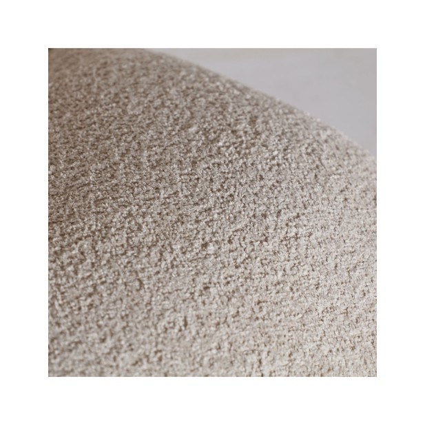 Sillón Bouclé LENAX, Algodón Bouclé /...