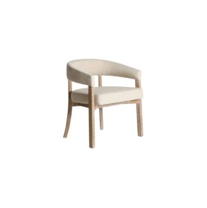 Silla KAI, Madera / Marrón, Beige - Kodu Home Design