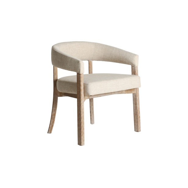 Silla KAI, Madera / Marrón, Beige -...