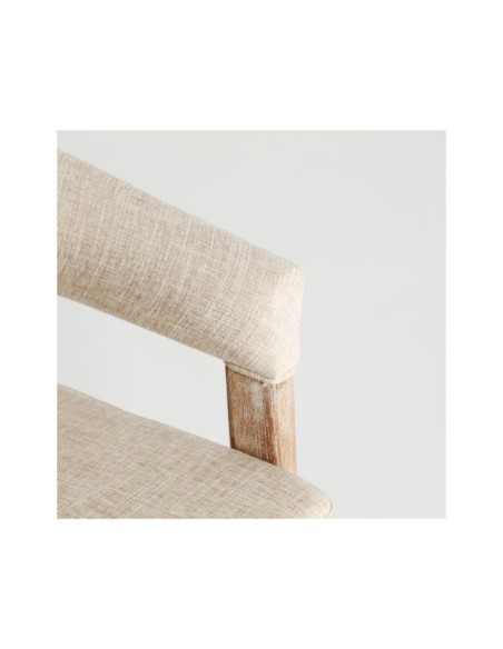Silla KAI, Madera / Marrón, Beige - Kodu Home Design