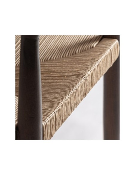 Silla LEYNIE, Madera / Marrón - Kodu Home Design