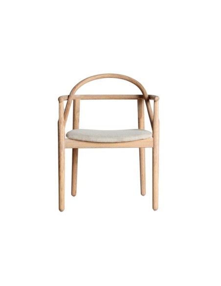 Silla YVIERS, Madera / Marrón - Kodu Home Design