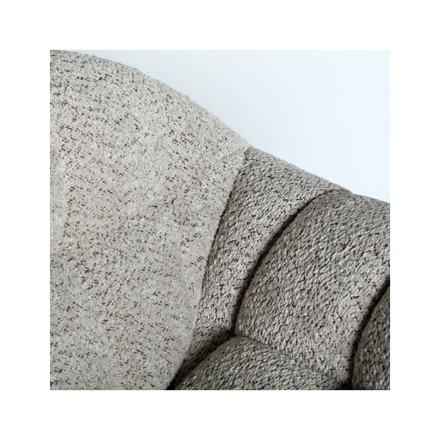Sofá BRUNING, Poliéster / Gris,...
