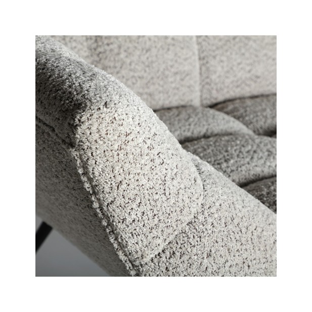 Sofá BRUNING, Poliéster / Gris,...