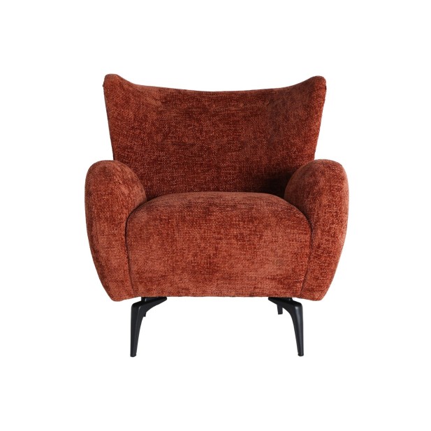 Sillón SARNEN, Poliéster / Marrón,...