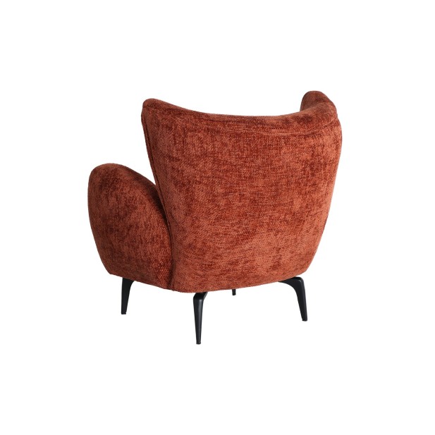 Sillón SARNEN, Poliéster / Marrón,...