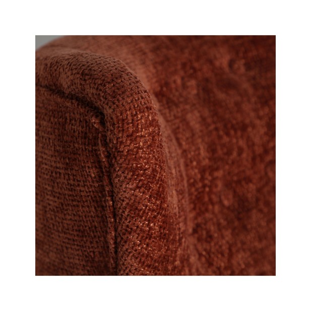 Sillón SARNEN, Poliéster / Marrón,...