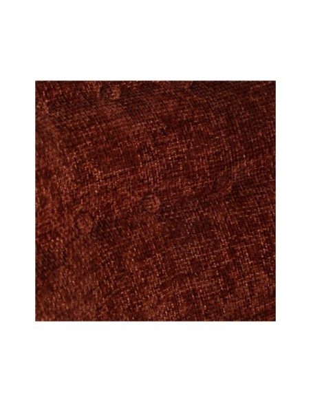 Sillón SARNEN, Poliéster / Marrón, Latón, Negro - Kodu Home Design