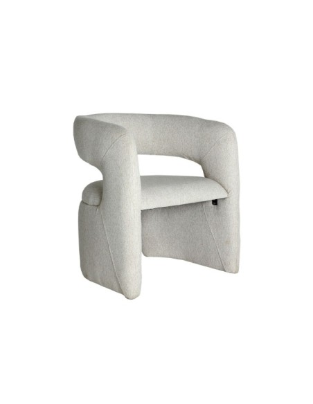 Silla HONEG, Poliéster / Beige - Kodu Home Design