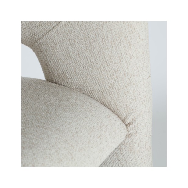 Silla HONEG, Poliéster / Beige - Kodu...