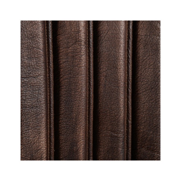 Silla ISSERT, Piel / Marrón, Negro -...