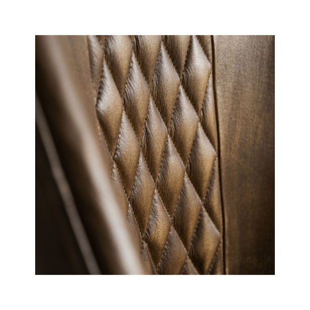 Silla BROUSE, Piel / Camel - Kodu...