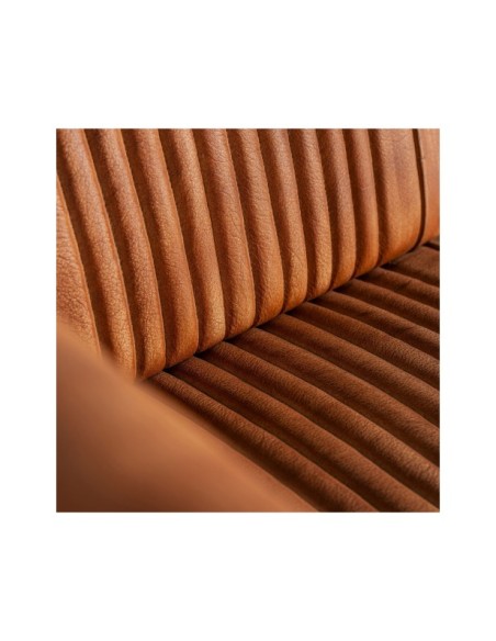Sillón CHAIZE, Piel / Marrón - Kodu Home Design