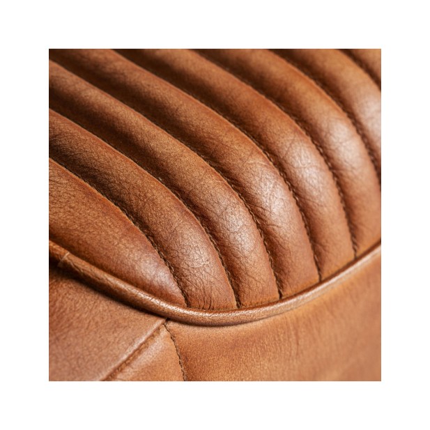 Sillón CHAIZE, Piel / Marrón - Kodu...