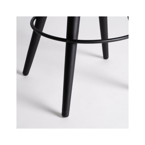 Taburete BEFAUX, Piel / Marrón, Negro...