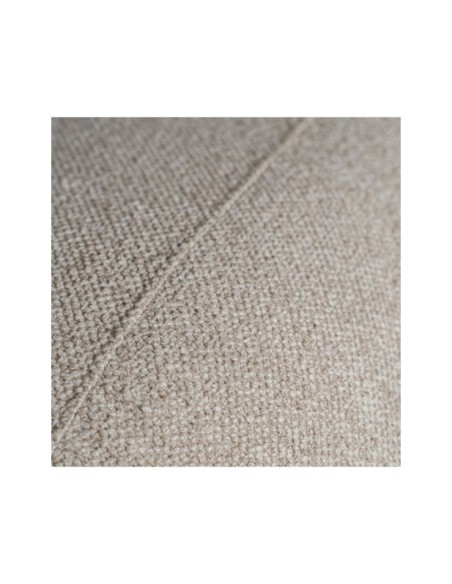 Sofá Esquinero CEYRAT Módulo Central, Poliéster / Crema, Marrón - Kodu Home Design