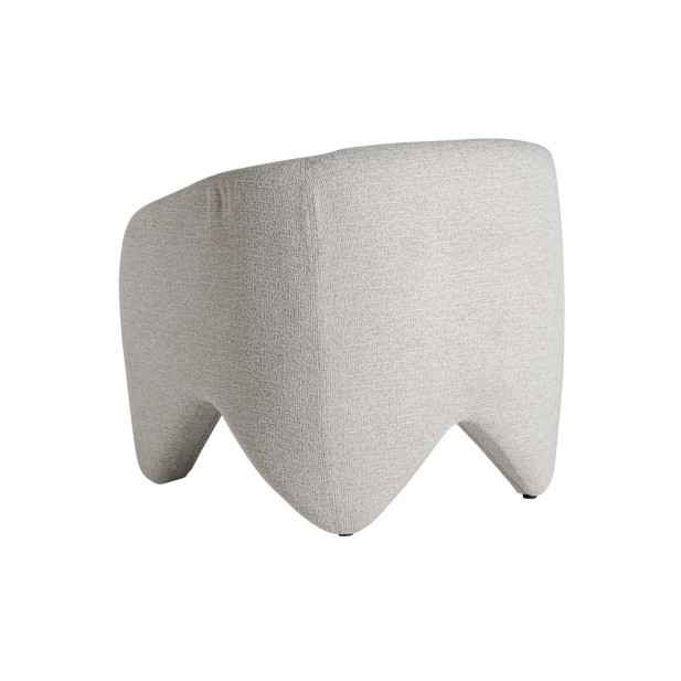 Sillón STADEN, Poliéster / Blanco...