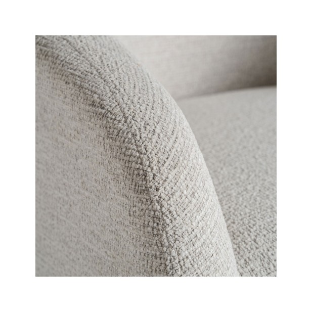 Sillón STADEN, Poliéster / Blanco...