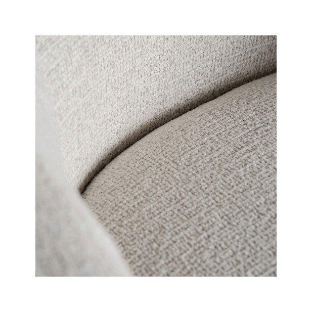 Sillón STADEN, Poliéster / Blanco...