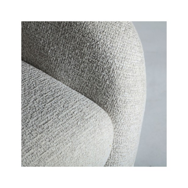 Sillón STADEN, Poliéster / Blanco...