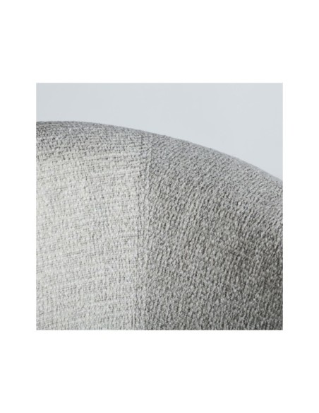 Sillón STADEN, Poliéster / Blanco Roto, Blanco - Kodu Home Design