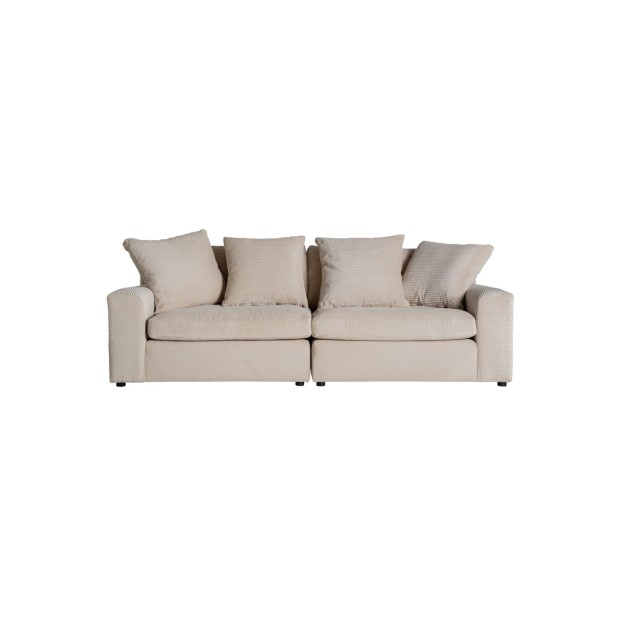 Reposapiés KLERKEN, Poliéster / Crema...