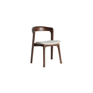 Silla ARTIX, Madera / Marrón, Beige - Kodu Home Design