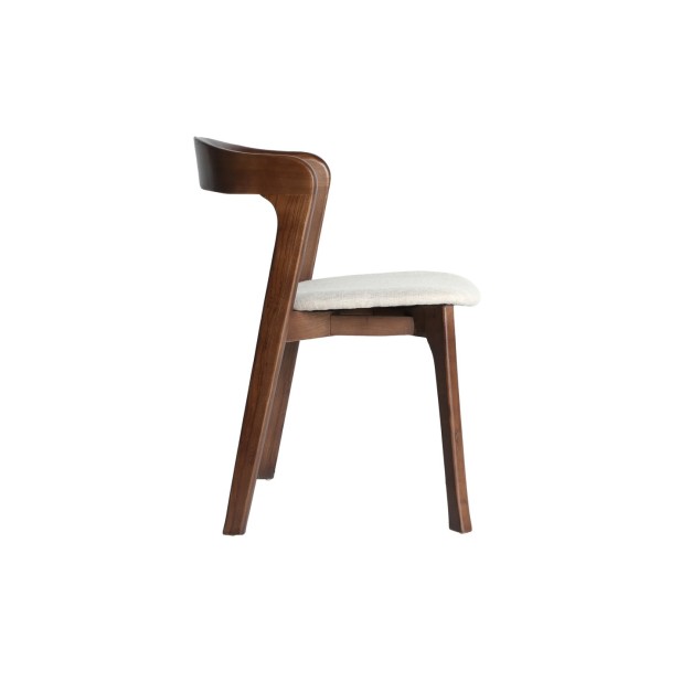 Silla ARTIX, Madera / Marrón, Beige -...
