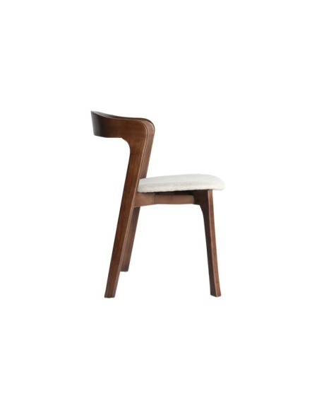 Silla ARTIX, Madera / Marrón, Beige - Kodu Home Design